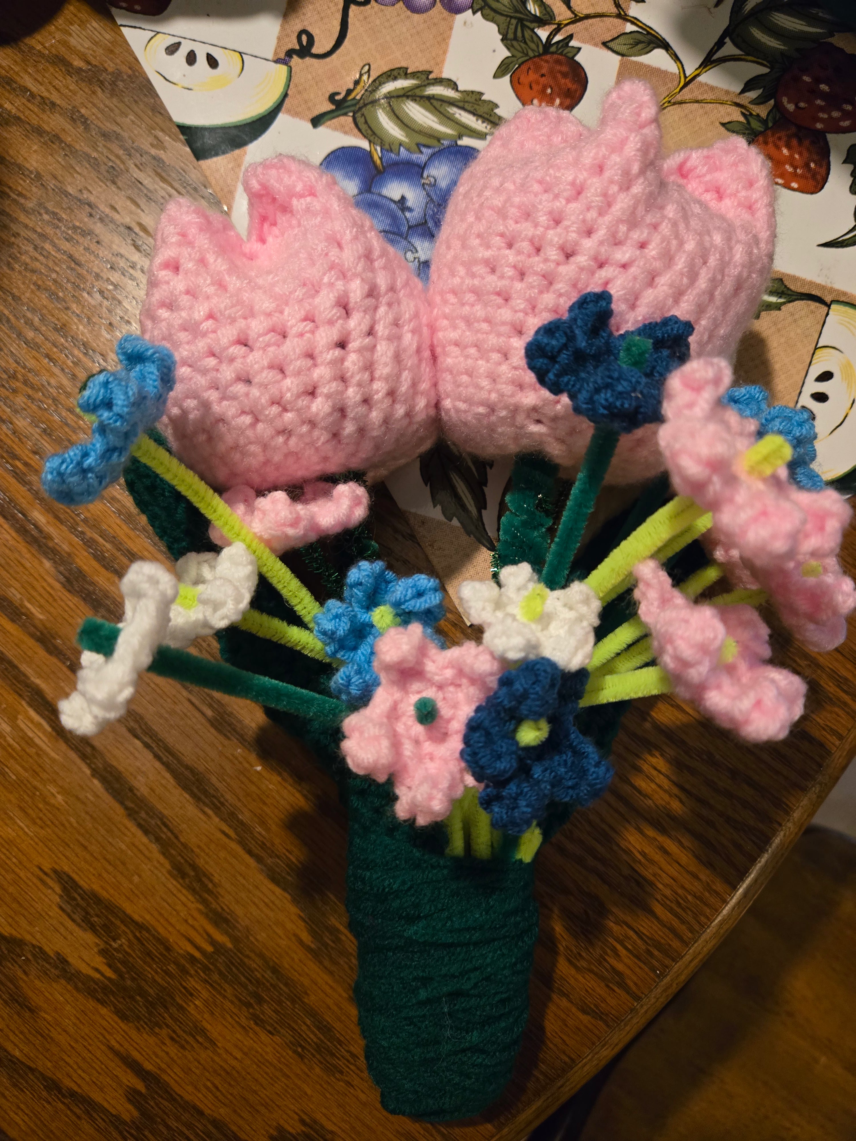 crochet bouqet (10 ct flower)