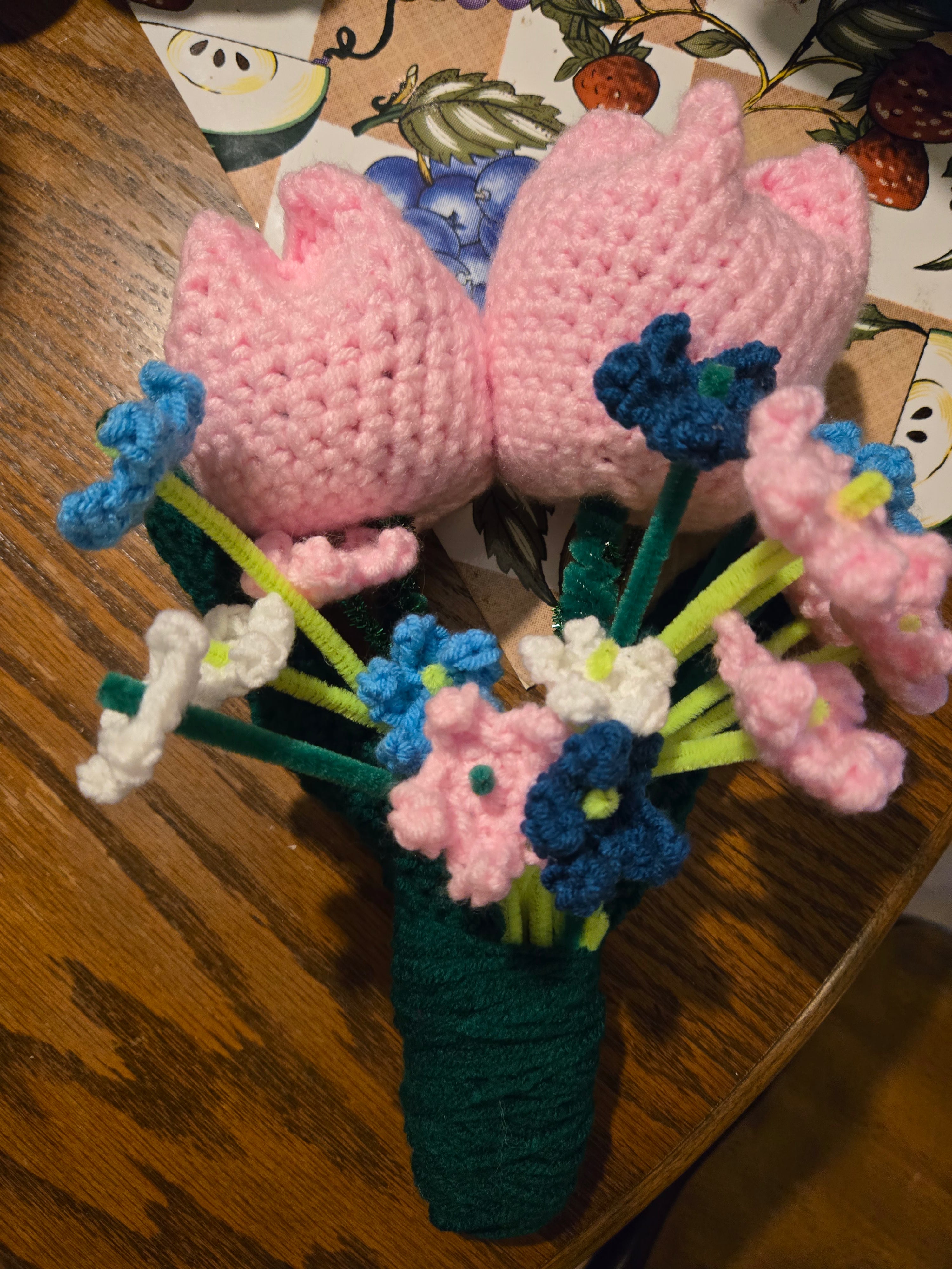 crochet bouqet (10 ct flower)