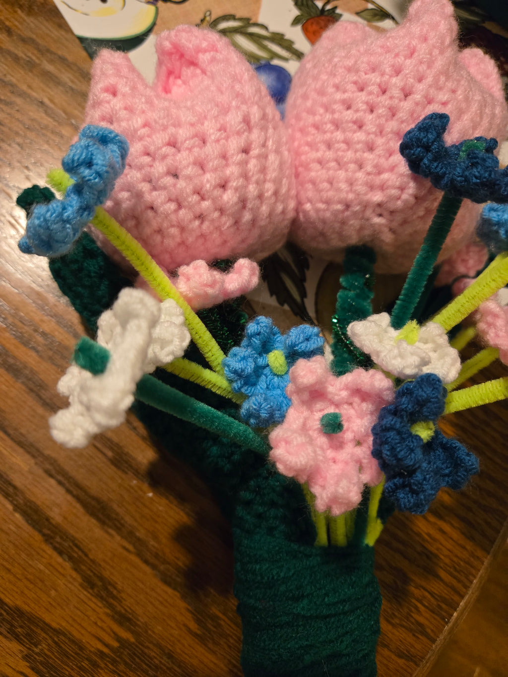crochet bouqet (10 ct flower)